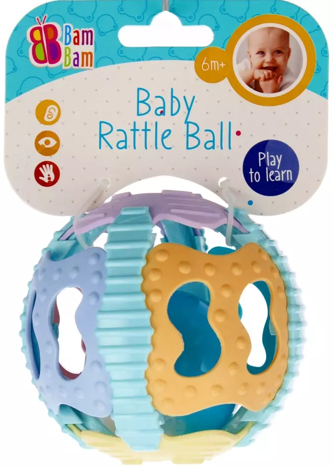 Kula z dźwiękiem, pastelowa - Zabawki